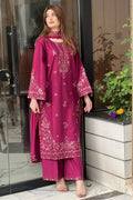 Mahnoor– Embroidered 3 Piece