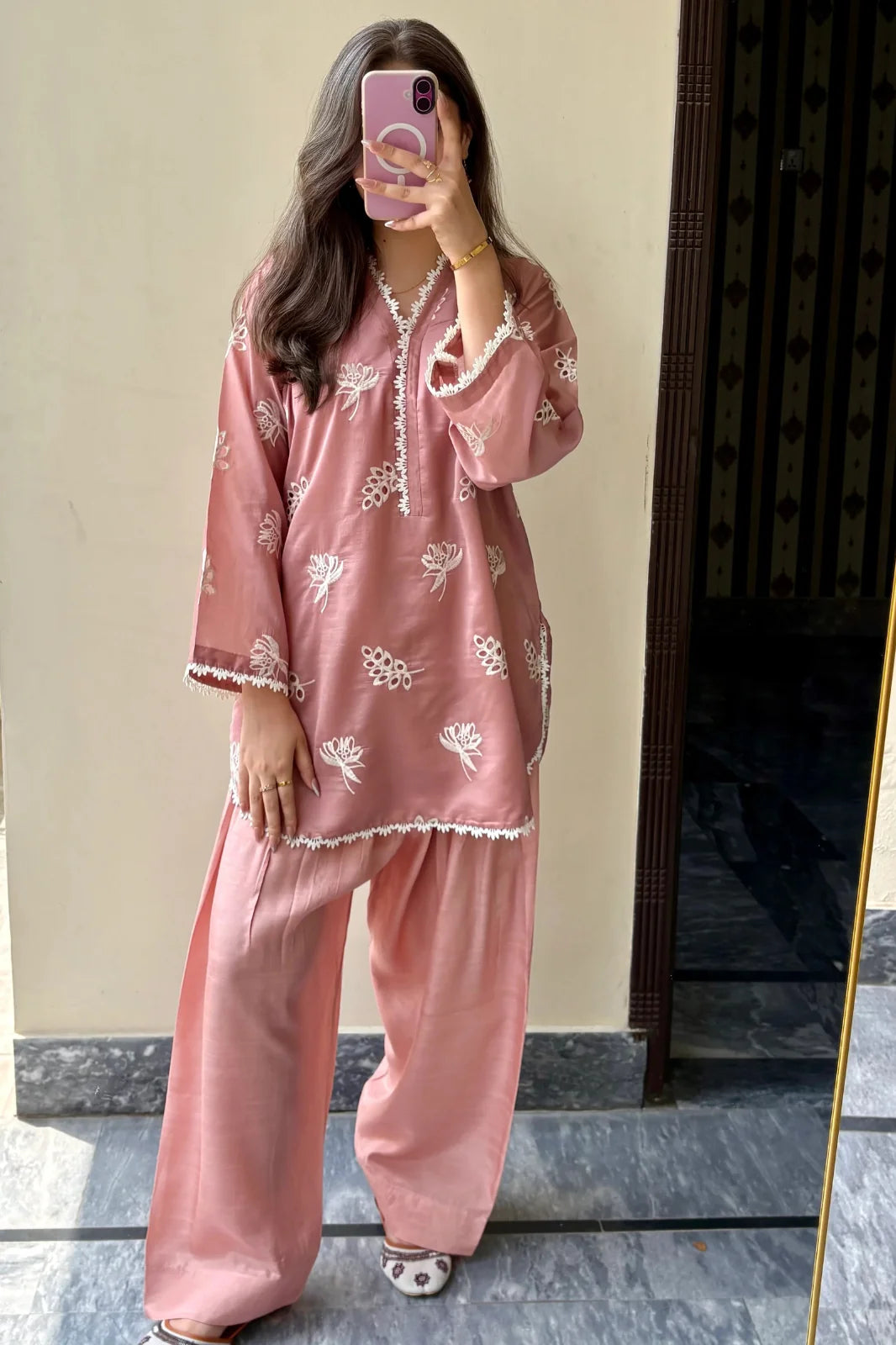 Zeba– Embroidered 2 Piece