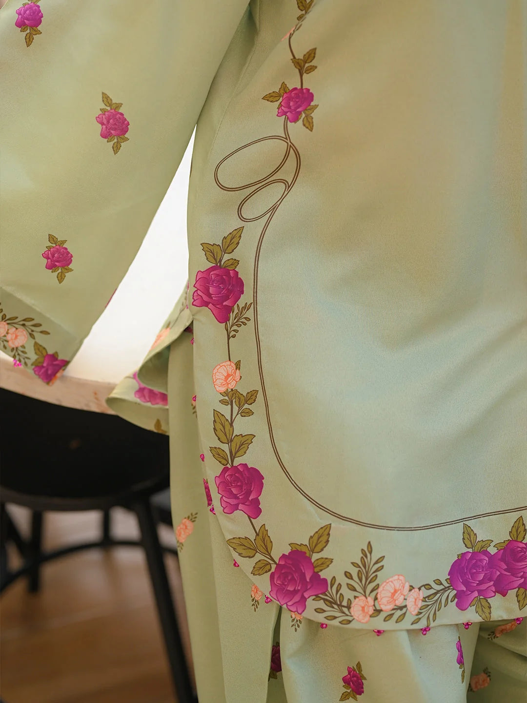 Rangoli– Embroidered 3 Piece