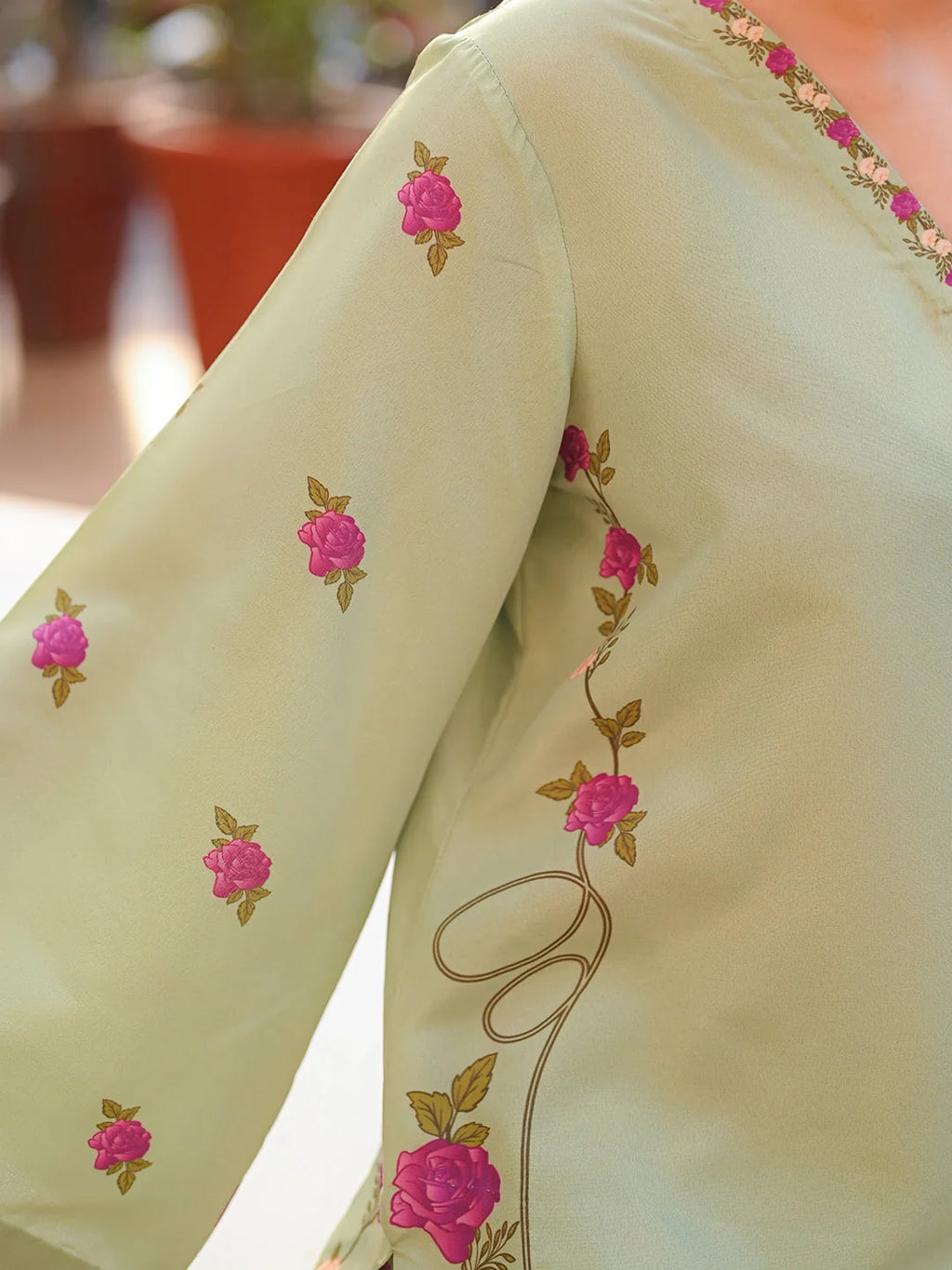 Rangoli– Embroidered 3 Piece