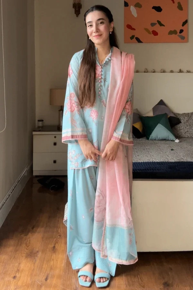 Roshan Ara– Embroidered 3 Piece