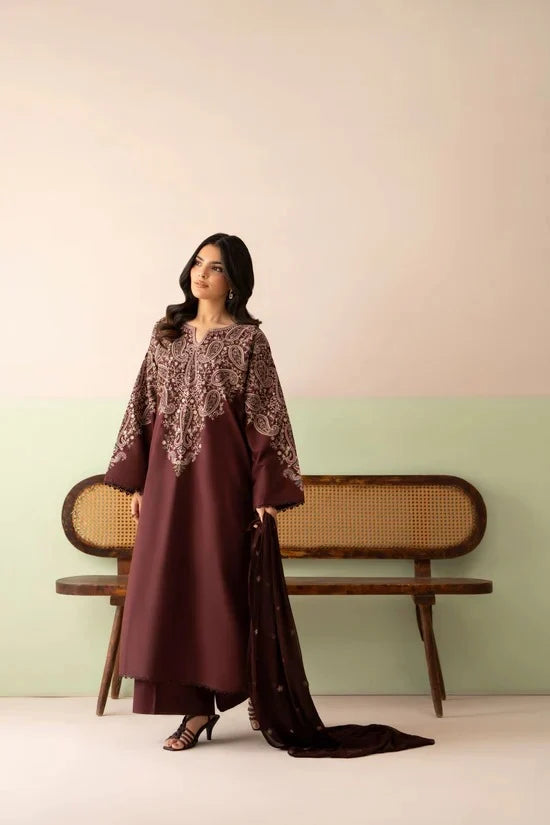 Rangrez– Embroidered 3 Piece