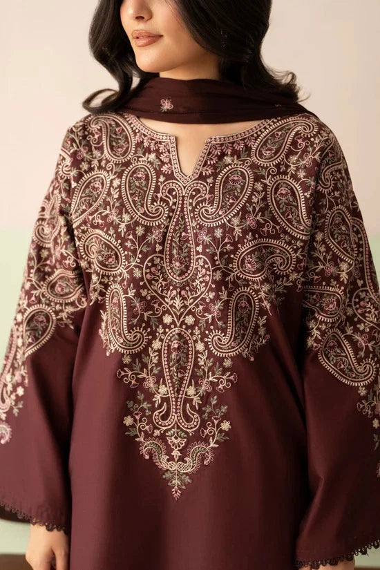 Rangrez– Embroidered 3 Piece
