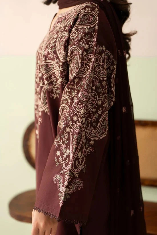 Rangrez– Embroidered 3 Piece
