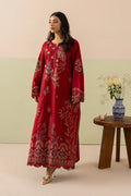 Red– Embroidered 2 Piece