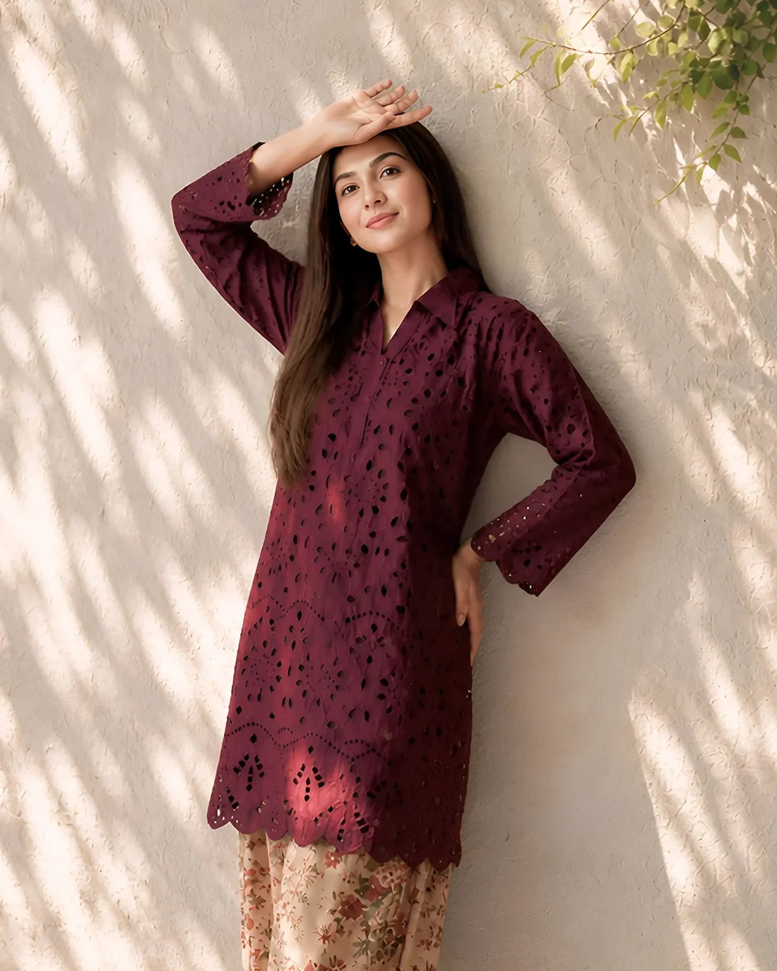 Rania– Embroidered 2 Piece