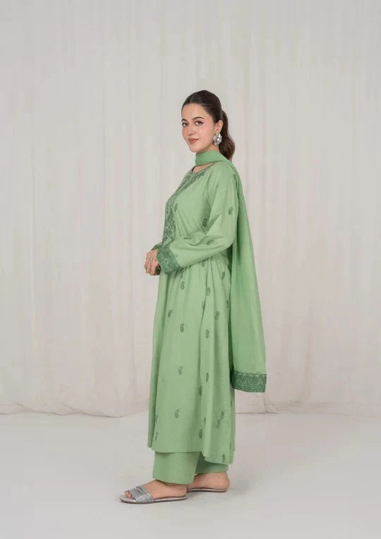 Gul-e-Sabz– Embroidered 3Piece