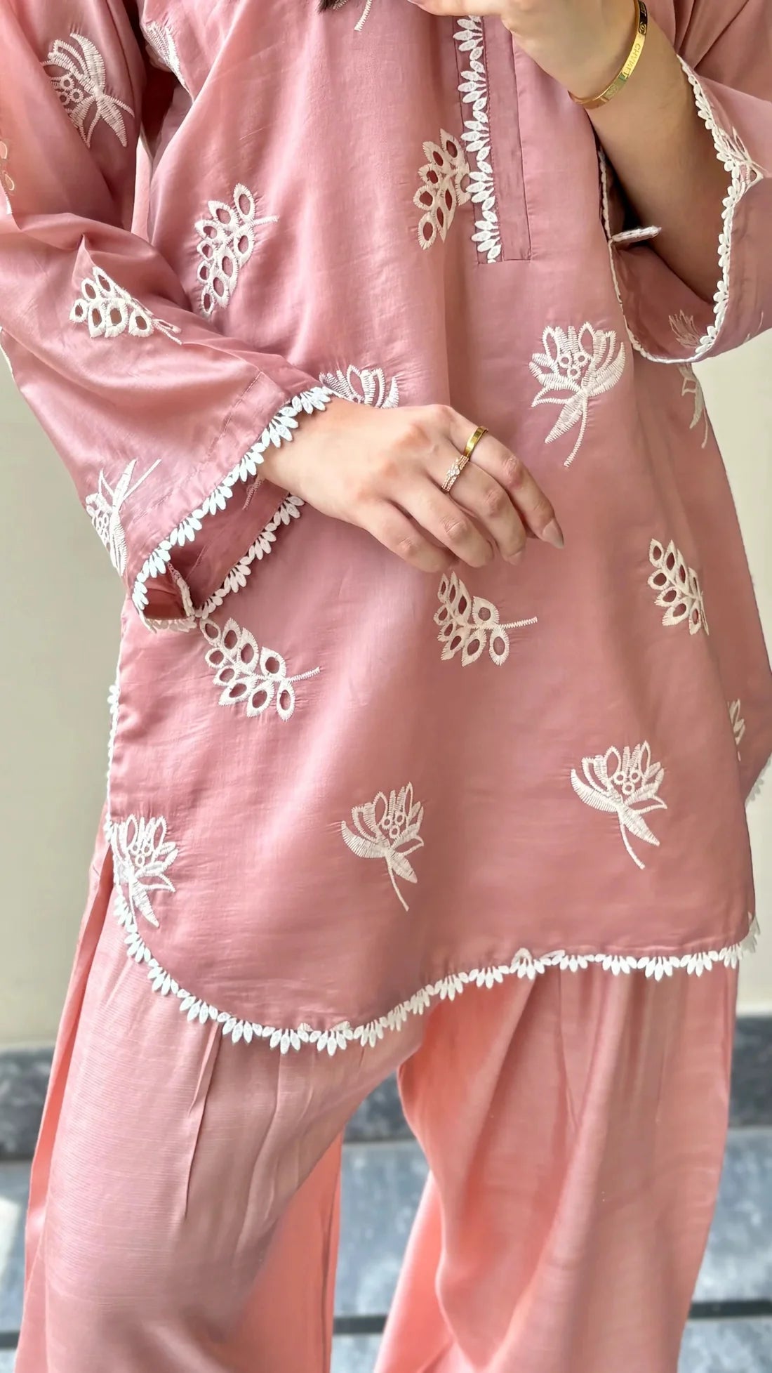 Zeba– Embroidered 2 Piece