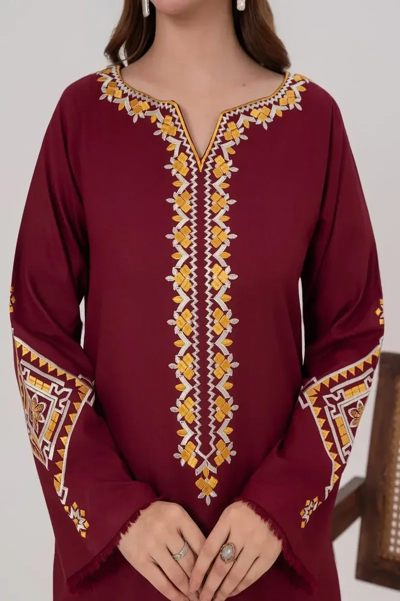 Surkhab – Embroidered 2 Piece