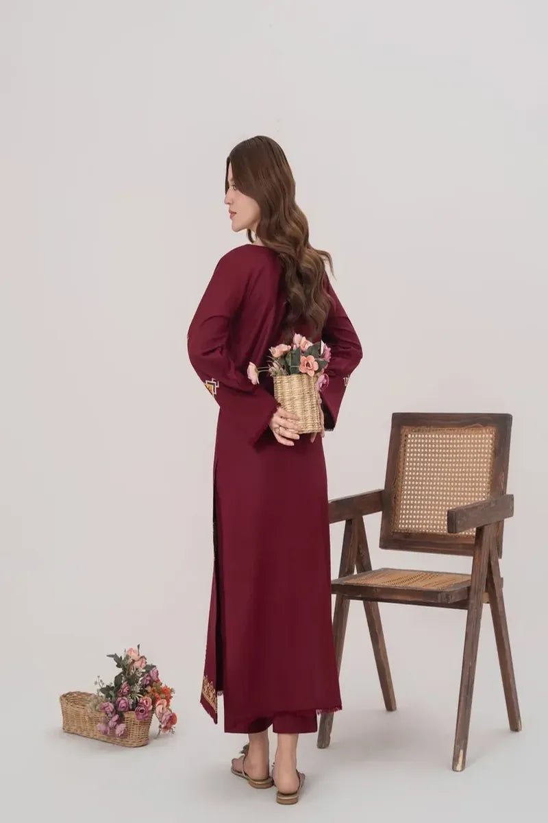 Surkhab – Embroidered 2 Piece