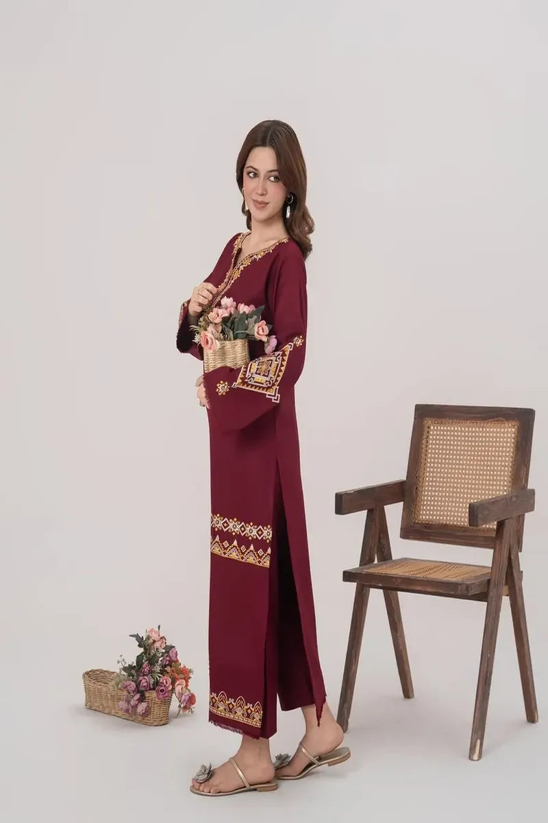 Surkhab – Embroidered 2 Piece