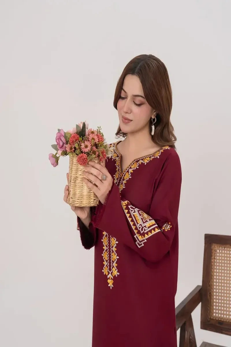 Surkhab – Embroidered 2 Piece
