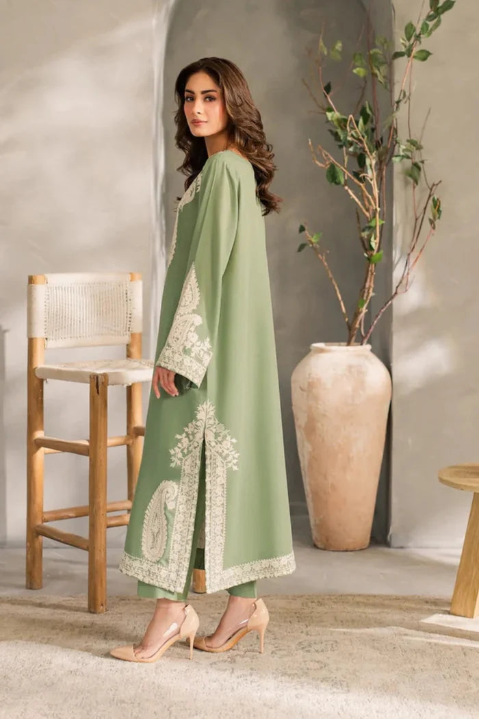 Sabza– Embroidered 3 Piece
