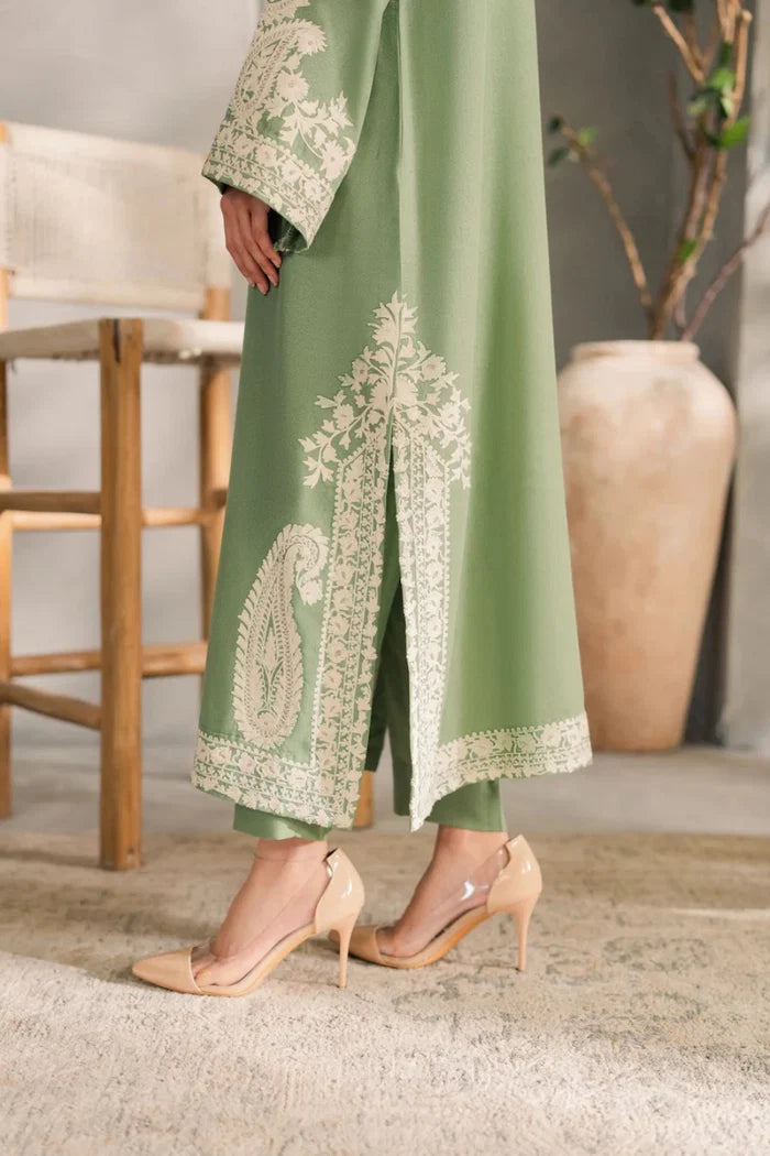 Sabza– Embroidered 3 Piece